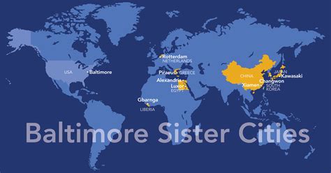 Sister Cities of the World.